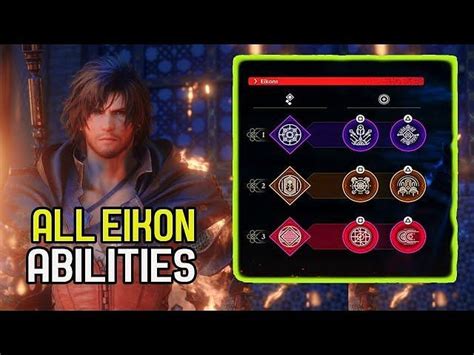 ff16 abilities tier list|Final Fantasy 16 Eikon Tier List